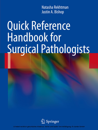 Quick Reference Handbook for Surgical Pathologists main product photo