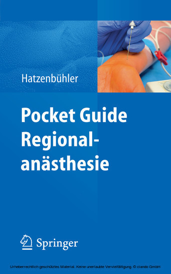 Pocket Guide Regionalanästhesie main product photo