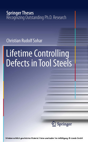 Lifetime Controlling Defects in Tool Steels main product photo