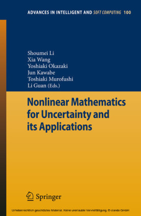 Nonlinear Mathematics for Uncertainty and its Applications