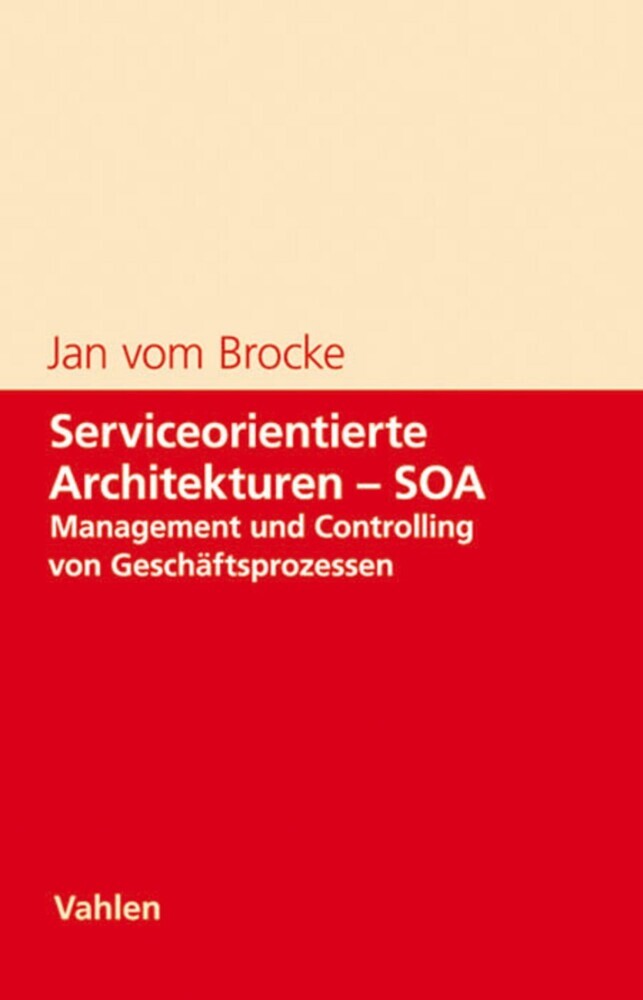 Serviceorientierte Architekturen - SOA main product photo