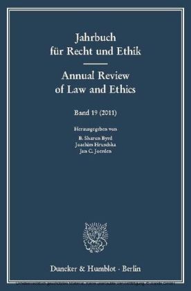 Jahrbuch für Recht und Ethik / Annual Review of Law and Ethics.