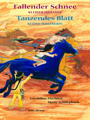 Fallender Schnee und Tanzendes Blatt, 2 Teile
