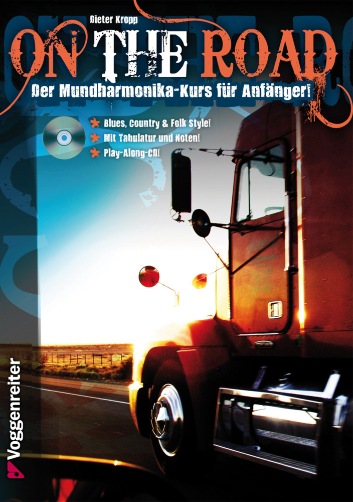 On The Road, für Blues Harp, m. Audio-CD main product photo