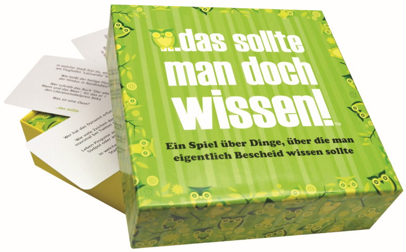 . . . das sollte man doch wissen! (Kartenspiel) main product photo