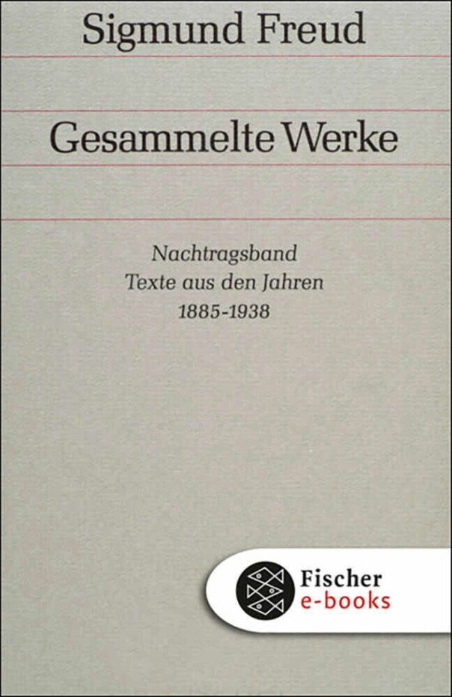 Nachtragsband: Texte aus den Jahren 1885 bis 1938 main product photo