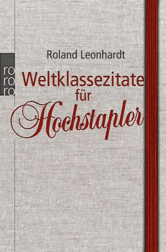 Weltklassezitate für Hochstapler main product photo