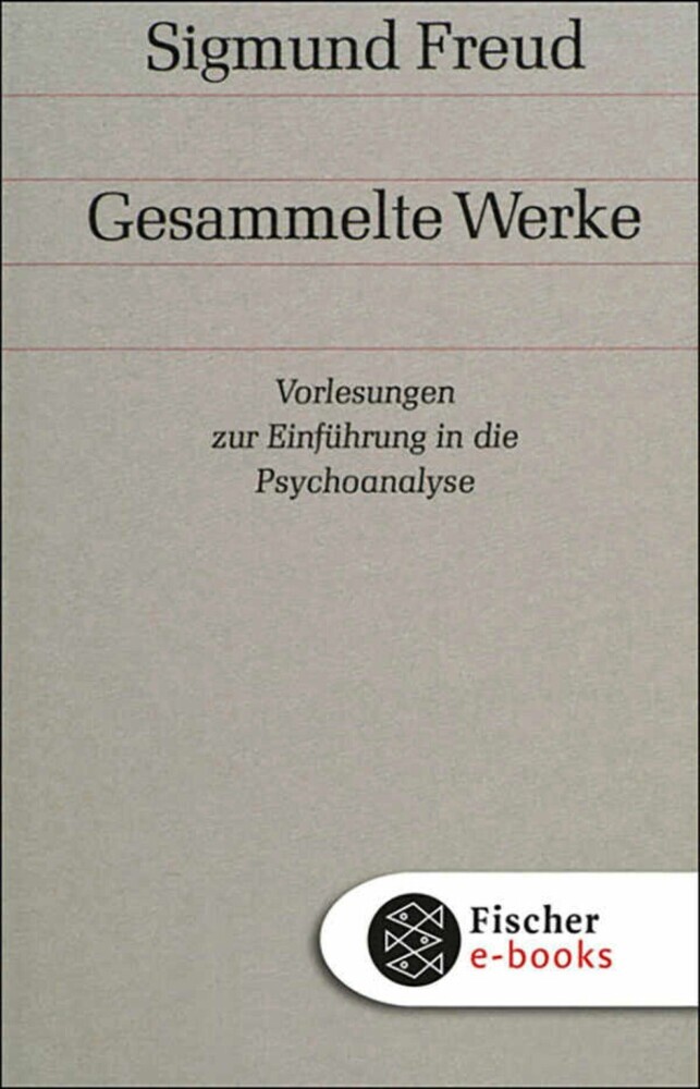 Vorlesungen zur Einführung in die Psychoanalyse main product photo