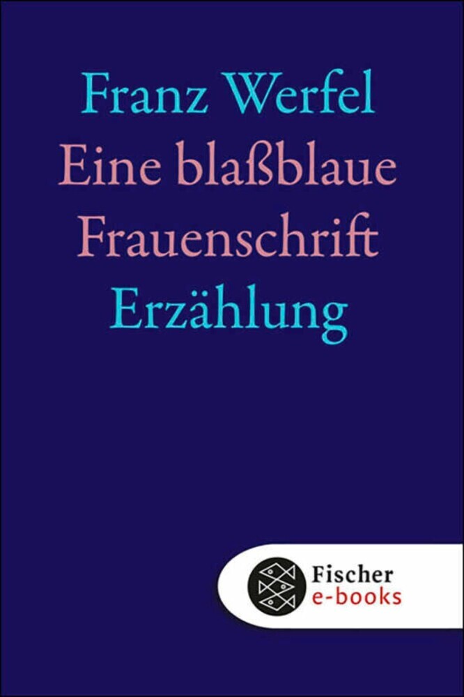 Eine blassblaue Frauenschrift main product photo