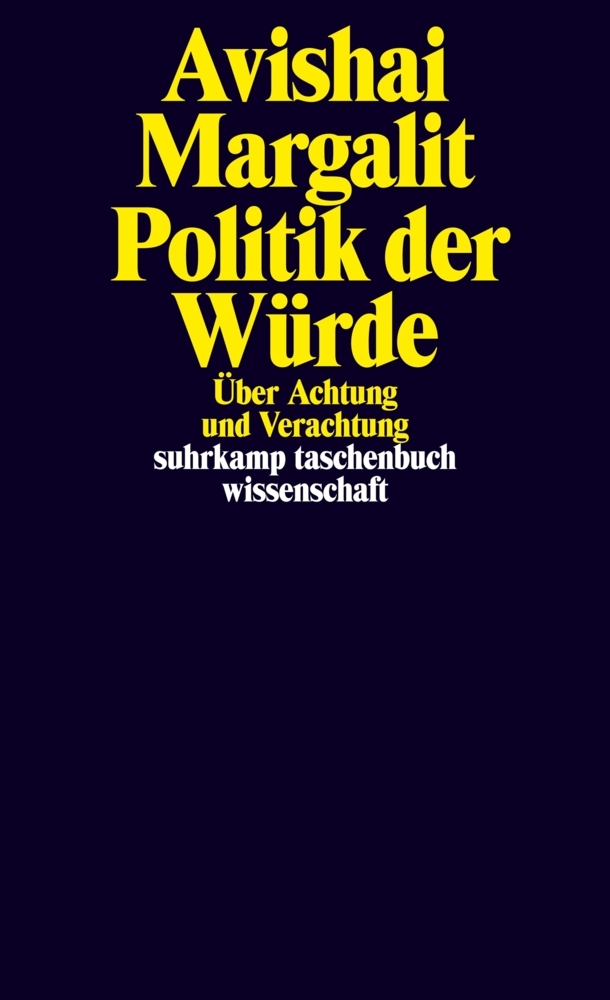 Politik der Würde main product photo