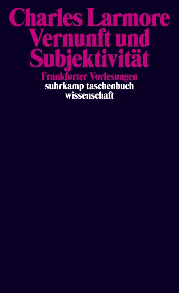 Vernunft und Subjektivität main product photo