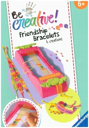 Ravensburger 18280 Freundschaftsbändchen - Freche Armbänder aus bunten Garnen weben, DIY für Kinder ab 6 Jahren