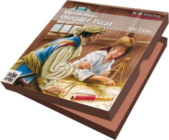 Das Freibeuterschiff / Das Seegefecht; Die Kaperung / Der Orkan; Der Schatz / Der Seeräuberhafen; Das Sklavenschiff / Die Irrfahrt; Das Sklavenschiff / Die Irrfahrt; Die Rettung / Die Festung; Die Falle / Die Befreiung, 7 Audio-CDs