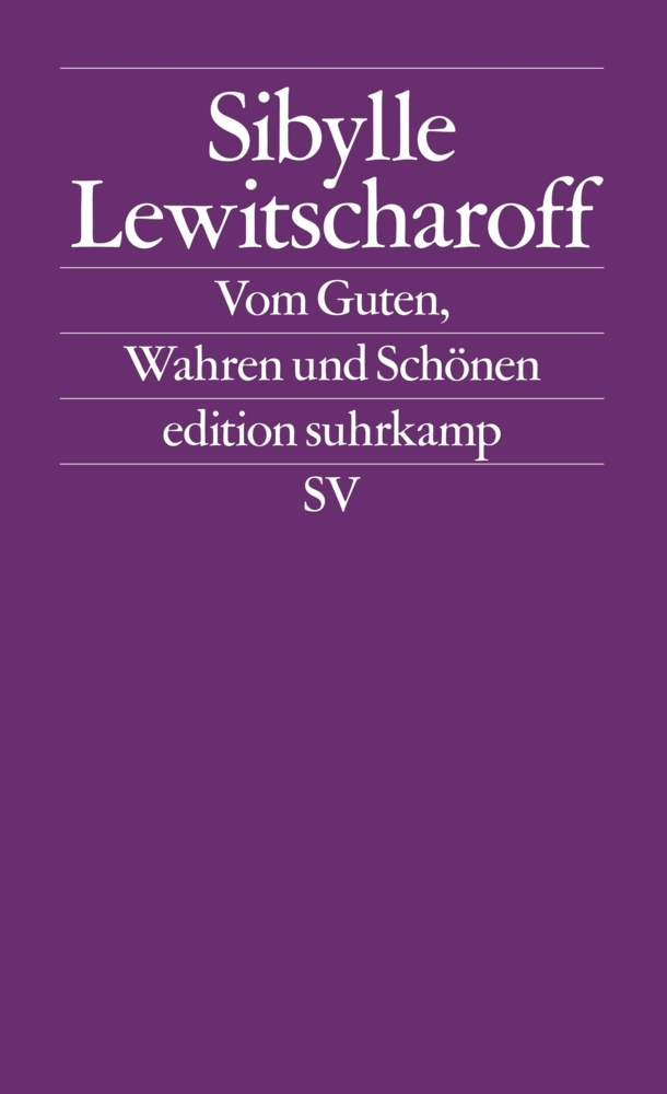 Vom Guten, Wahren und Schönen main product photo
