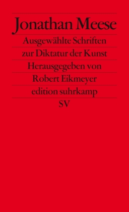 Ausgewählte Schriften zur Diktatur der Kunst