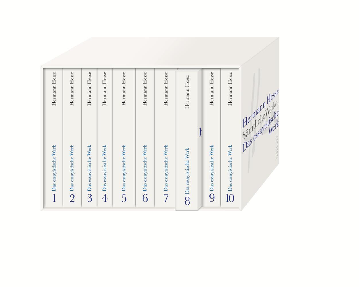Das essayistische Werk, 10 Teile main product photo