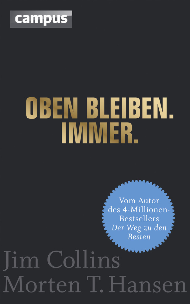 Oben bleiben. Immer main product photo