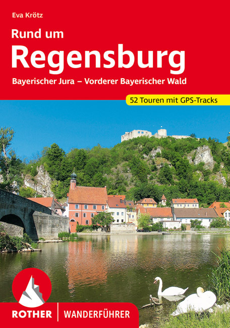 Rother Wanderführer Rund um Regensburg main product photo