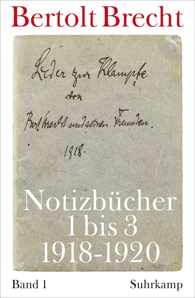 Notizbücher 1 bis 3 (1918-1920) main product photo