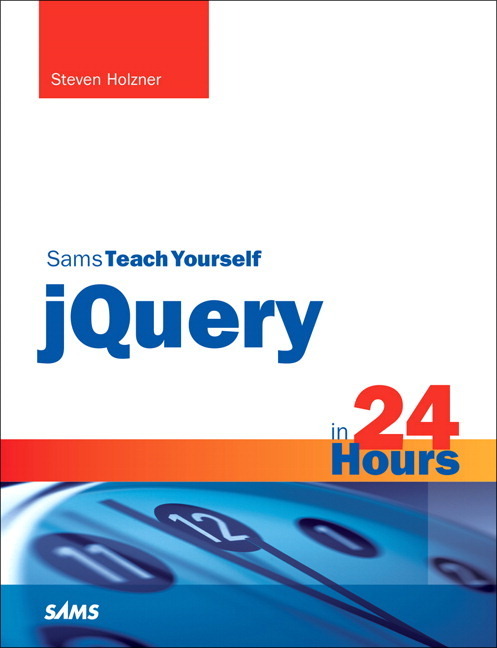 Sams Teach Yourself jQuery in 24 Hours; . main product photo