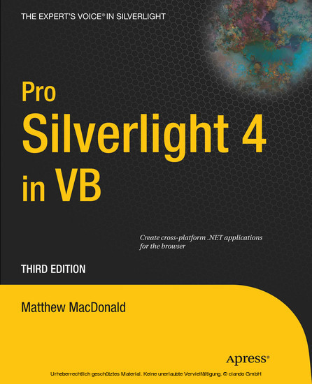 Pro Silverlight 4 in VB main product photo