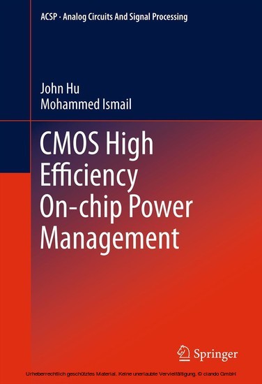 CMOS High Efficiency On-chip Power Management main product photo