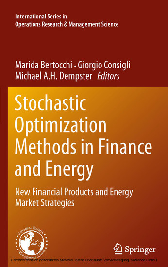 Stochastic Optimization Methods in Finance and Energy main product photo