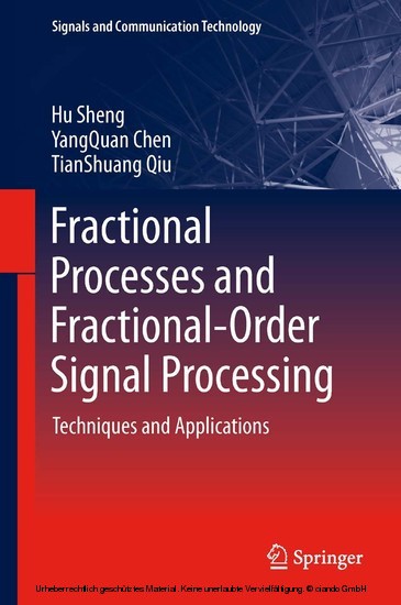 Fractional Processes and Fractional-Order Signal Processing main product photo