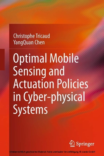 Optimal Mobile Sensing and Actuation Policies in Cyber-physical Systems main product photo