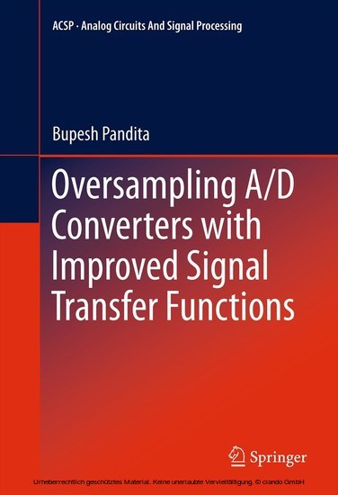 Oversampling A/D Converters with Improved Signal Transfer Functions main product photo