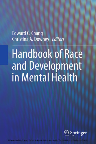 Handbook of Race and Development in Mental Health main product photo
