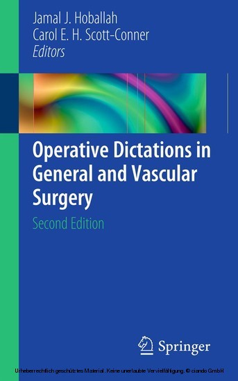 Operative Dictations in General and Vascular Surgery main product photo
