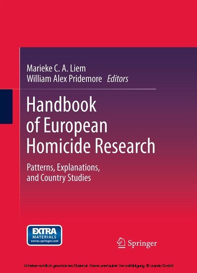 Handbook of European Homicide Research main product photo