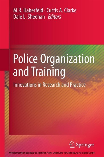 Police Organization and Training main product photo