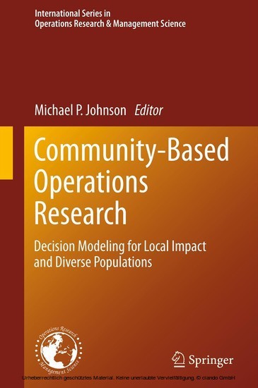 Community-Based Operations Research main product photo