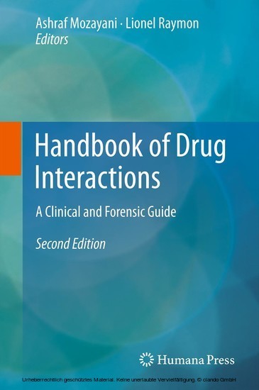 Handbook of Drug Interactions main product photo