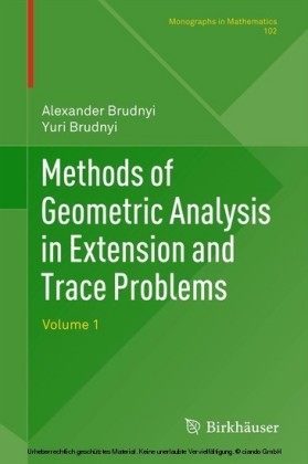 Methods of Geometric Analysis in Extension and Trace Problems