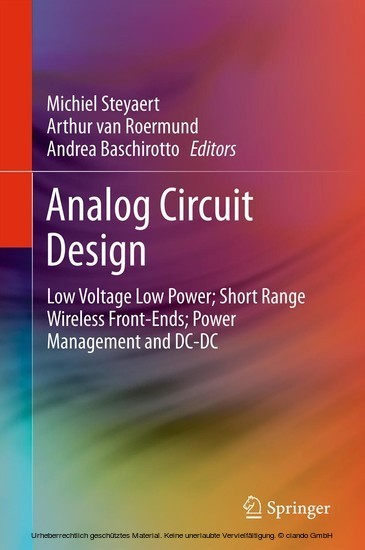 Analog Circuit Design main product photo