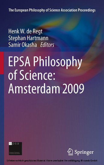 EPSA Philosophy of Science: Amsterdam 2009 main product photo