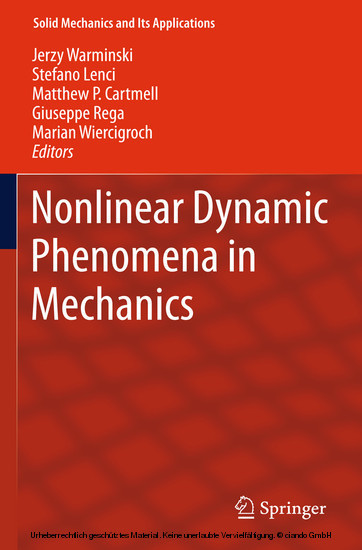 Nonlinear Dynamic Phenomena in Mechanics main product photo