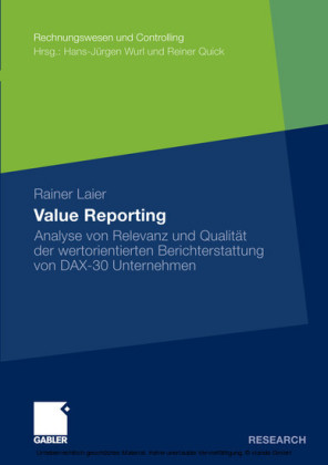 Value Reporting