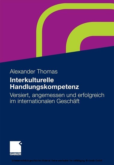 Interkulturelle Handlungskompetenz main product photo