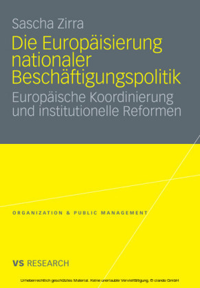 Die Europäisierung nationaler Beschäftigungspolitik