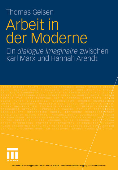 Arbeit und Subjektwerdung in der Moderne main product photo