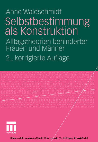 Selbstbestimmung als Konstruktion main product photo