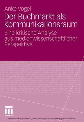Der Buchmarkt als Kommunikationsraum