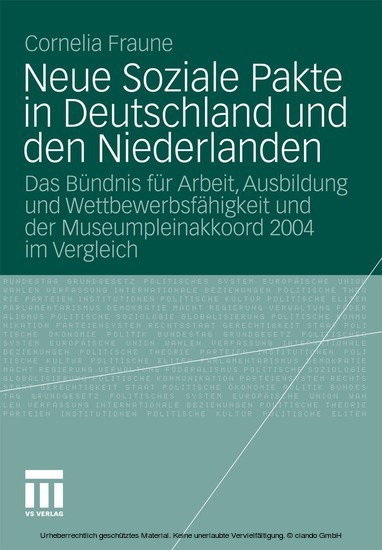 Neue Soziale Pakte in Deutschland und den Niederlanden main product photo
