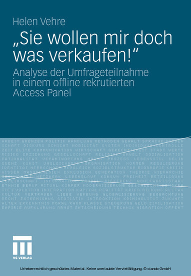 'Sie wollen mir doch was verkaufen!' main product photo