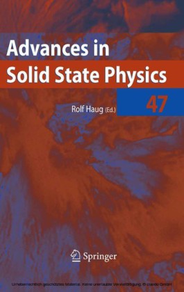 Advances in Solid State Physics 47. Vol.47