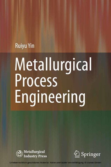 Metallurgical Process Engineering main product photo